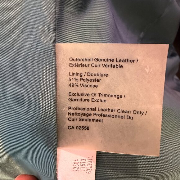 Danier Classic Leather Jacket - Picture 4 of 6